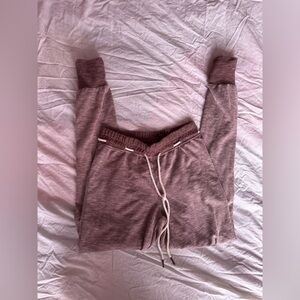 Urban Outfitters “Out From Under” Ribbed Mauve Jogger Pants XS Lounge Sweatpants